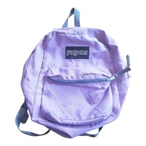 Jansport Backpack Pastel Pink Purple Lavender Mens Womens Kid Lightweight 90s